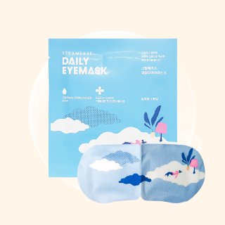 STEAMBASE Daily Eyemask Fleecy Cloud 1 шт