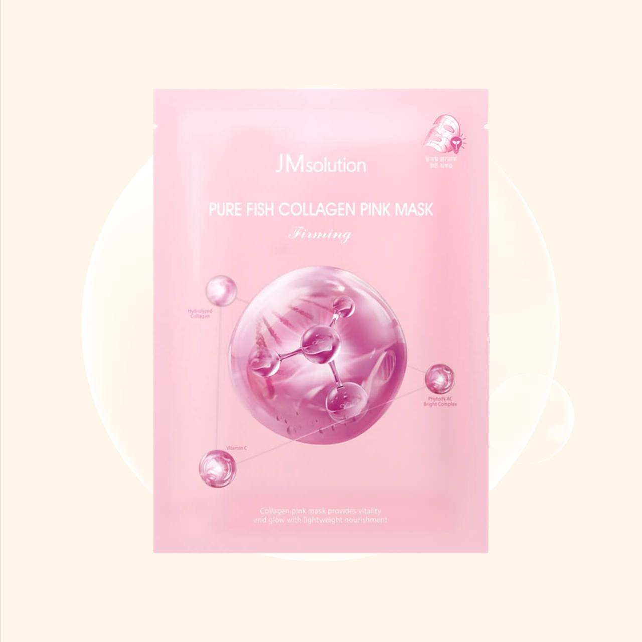 JMsolution Pure Fish Collagen Pink Mask 30 мл