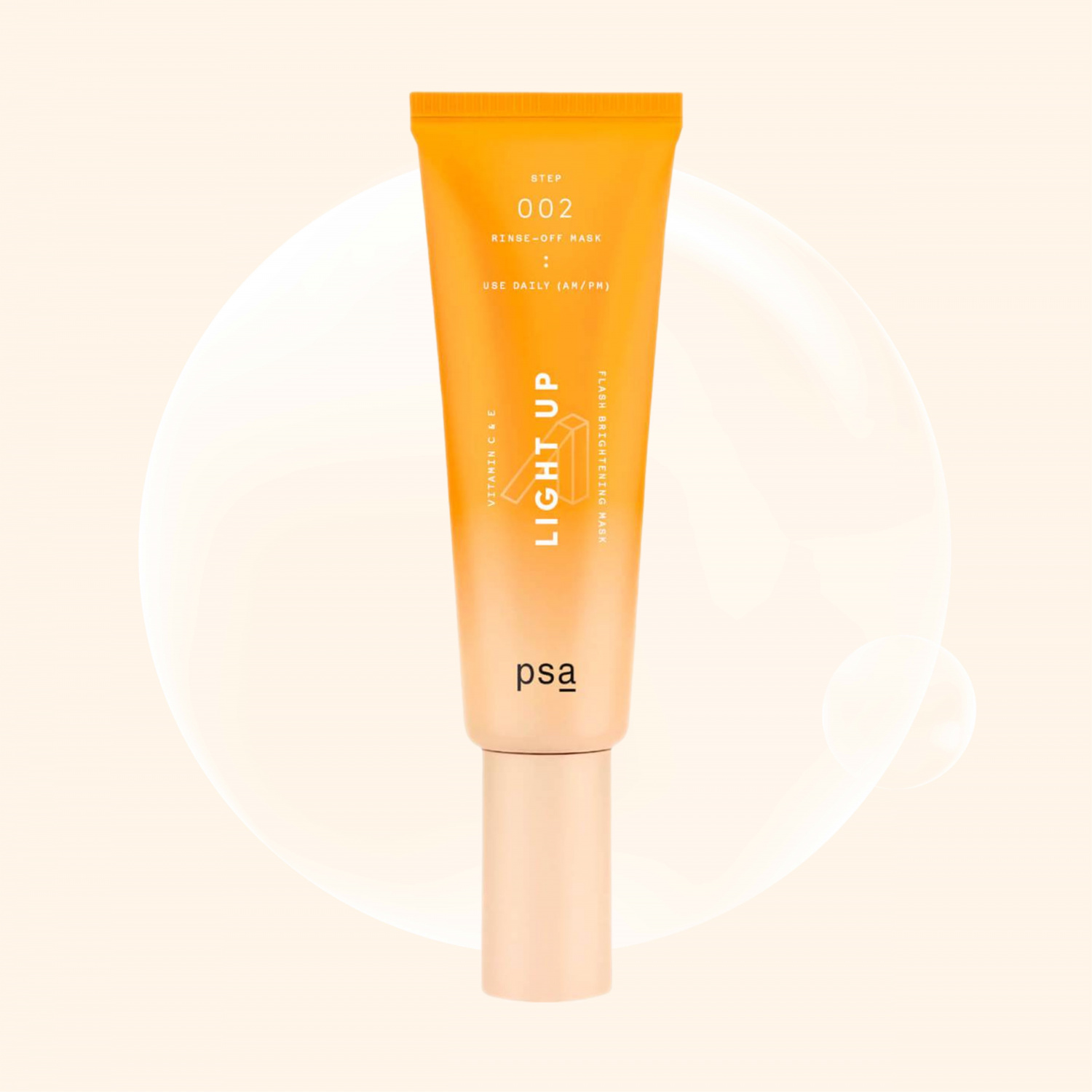 PSA Light Up Vitamin C & E Flash Brightening Mask 50 мл