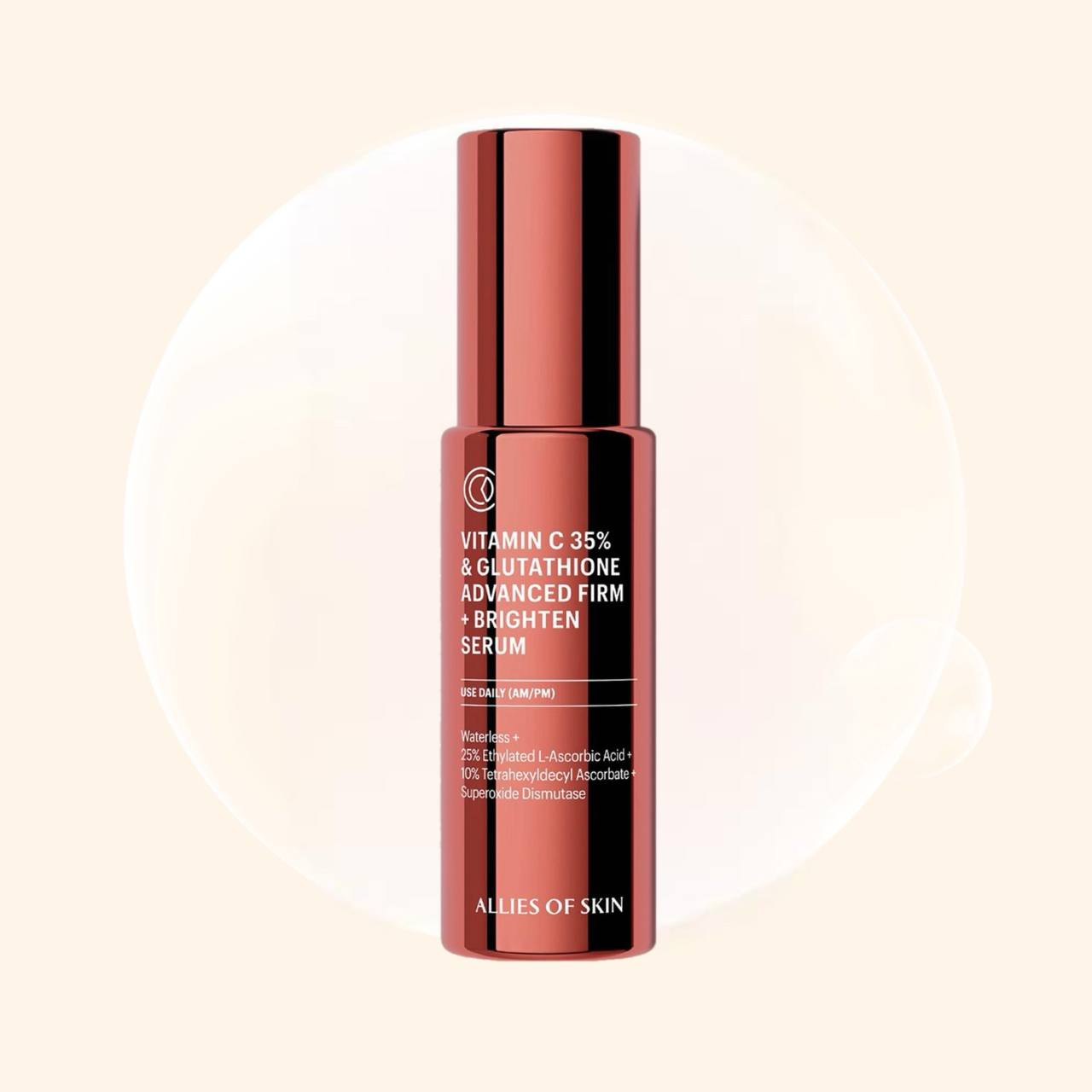 Allies of Skin 35% Vitamin C & Glutathione Advanced Firm + Brighten Serum 30ml