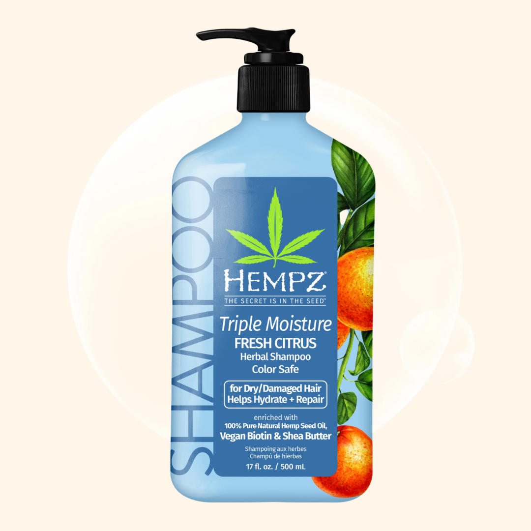 Hempz Triple Moisture Daily Herbal Replenishing Shampoo 500 ml
