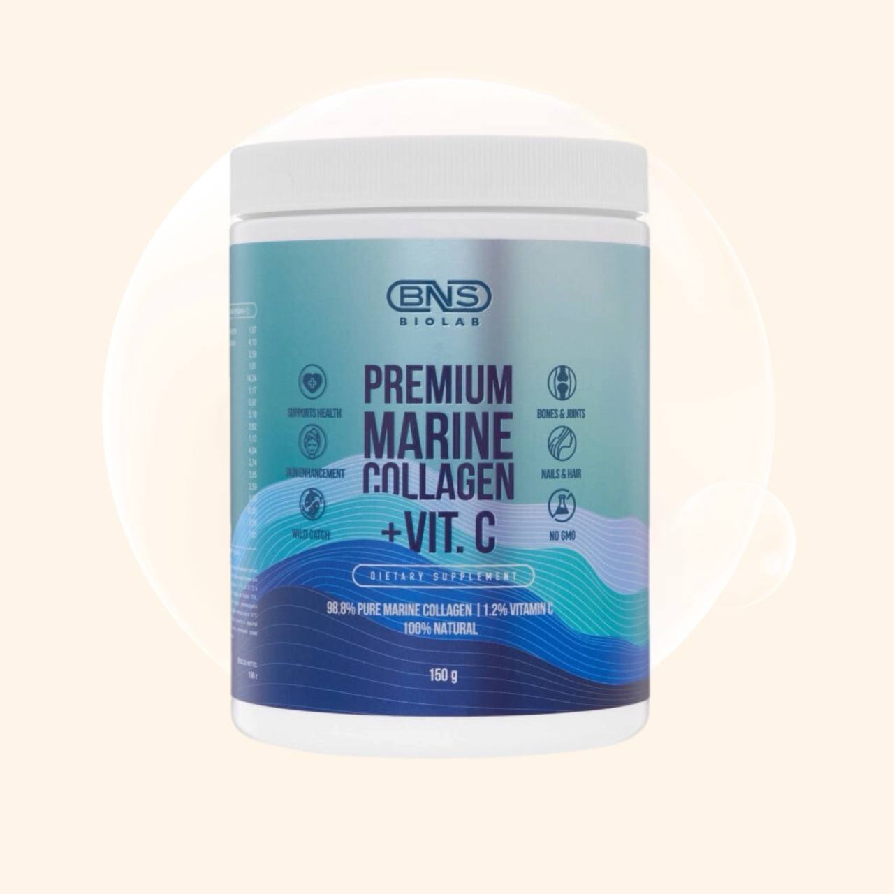 BNS BIOLAB Premium Marine Collagen + Vit.C 156,6г