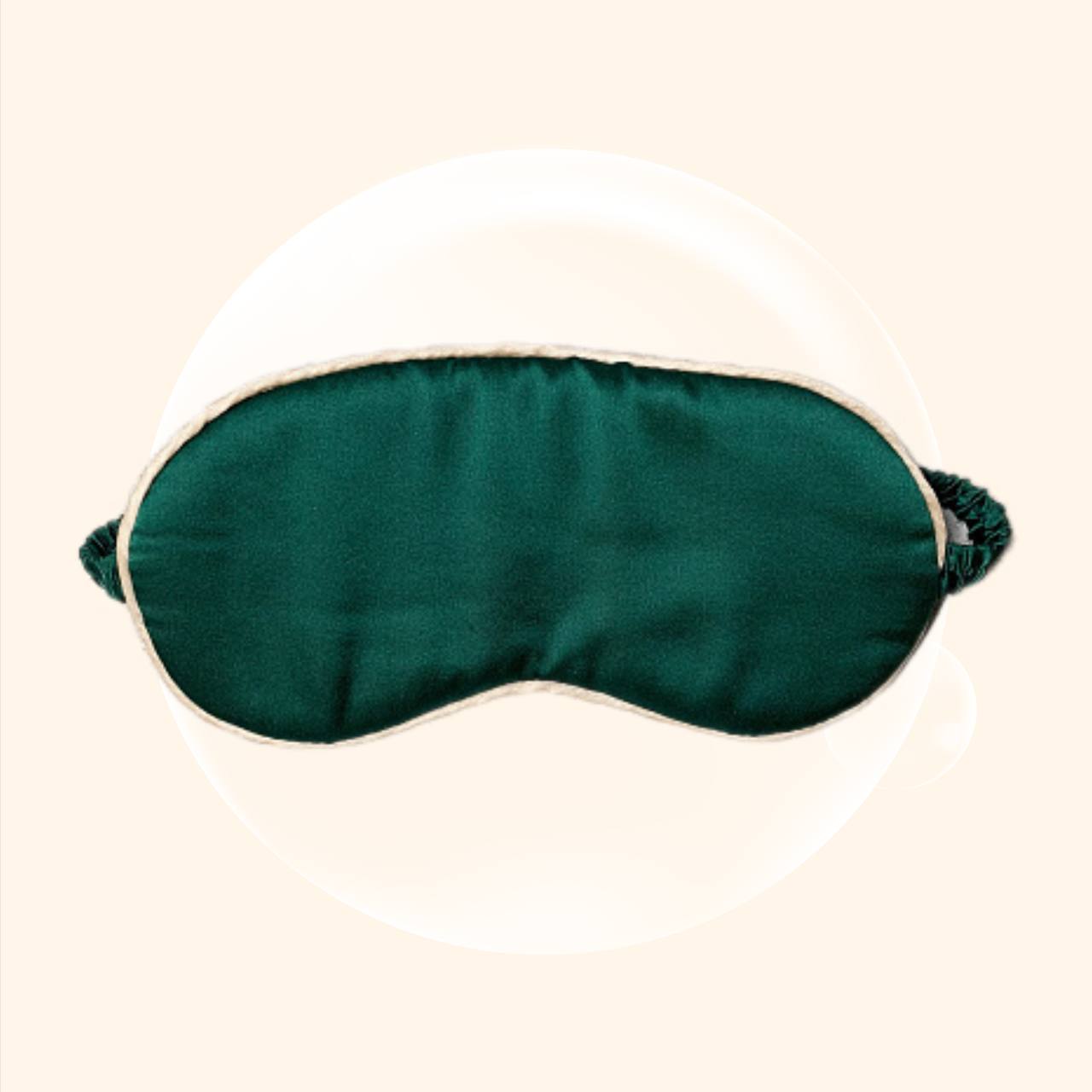 Emerald Silk Sleeping Mask