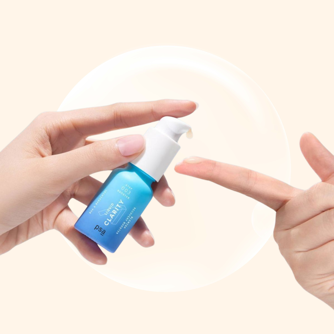 PSA liquid clarity: BHA & Bakuchiol Blemish Recovery Booster, 15ml