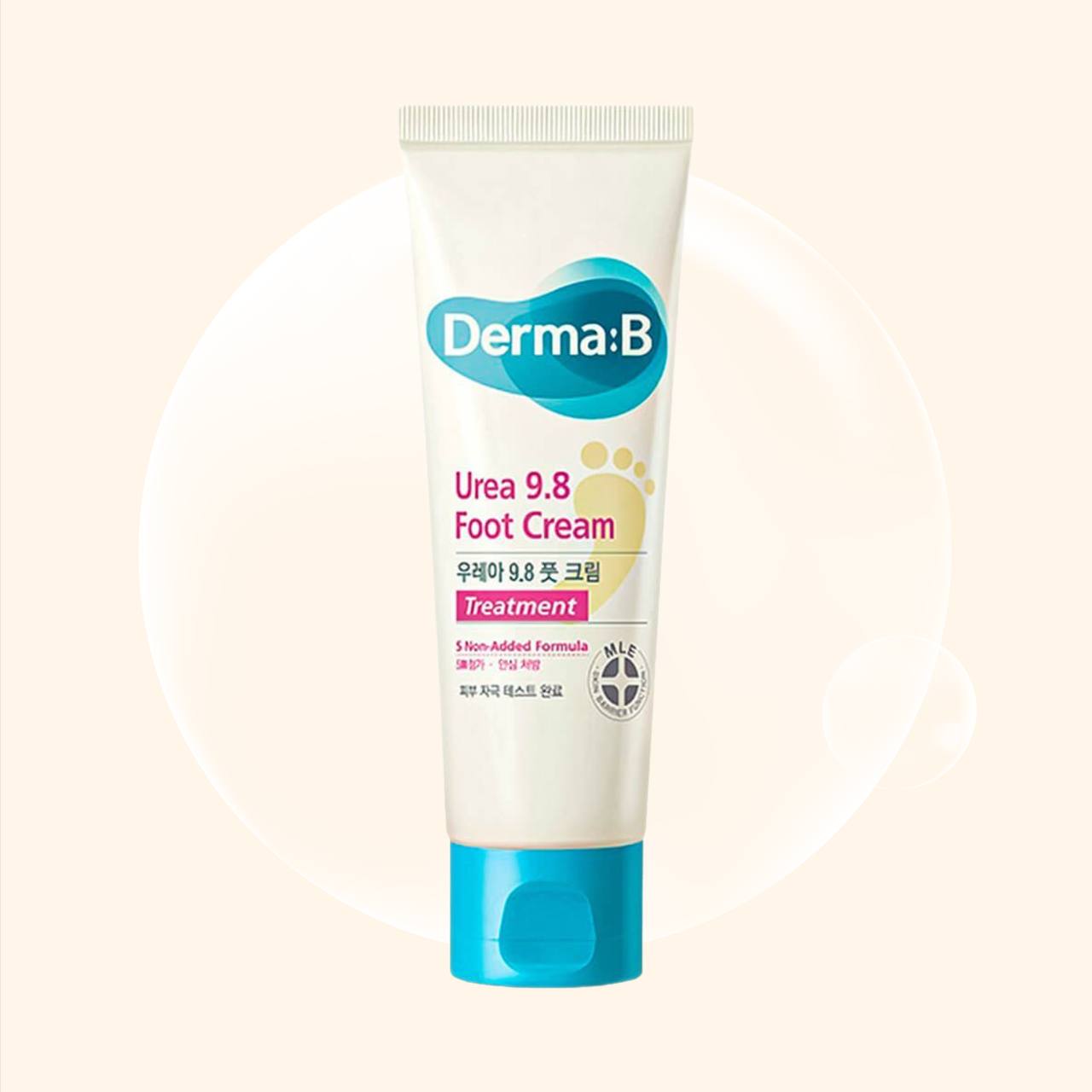 Derma:B Urea 9.8 Foot Cream 80 мл 