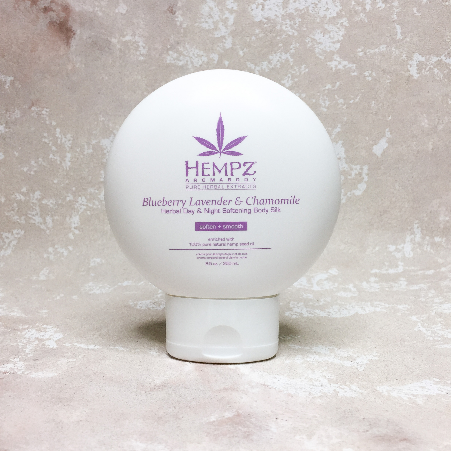 Hempz Blueberry Lavender & Chamomile Herbal Day & Night Softening Body Silk 250 мл