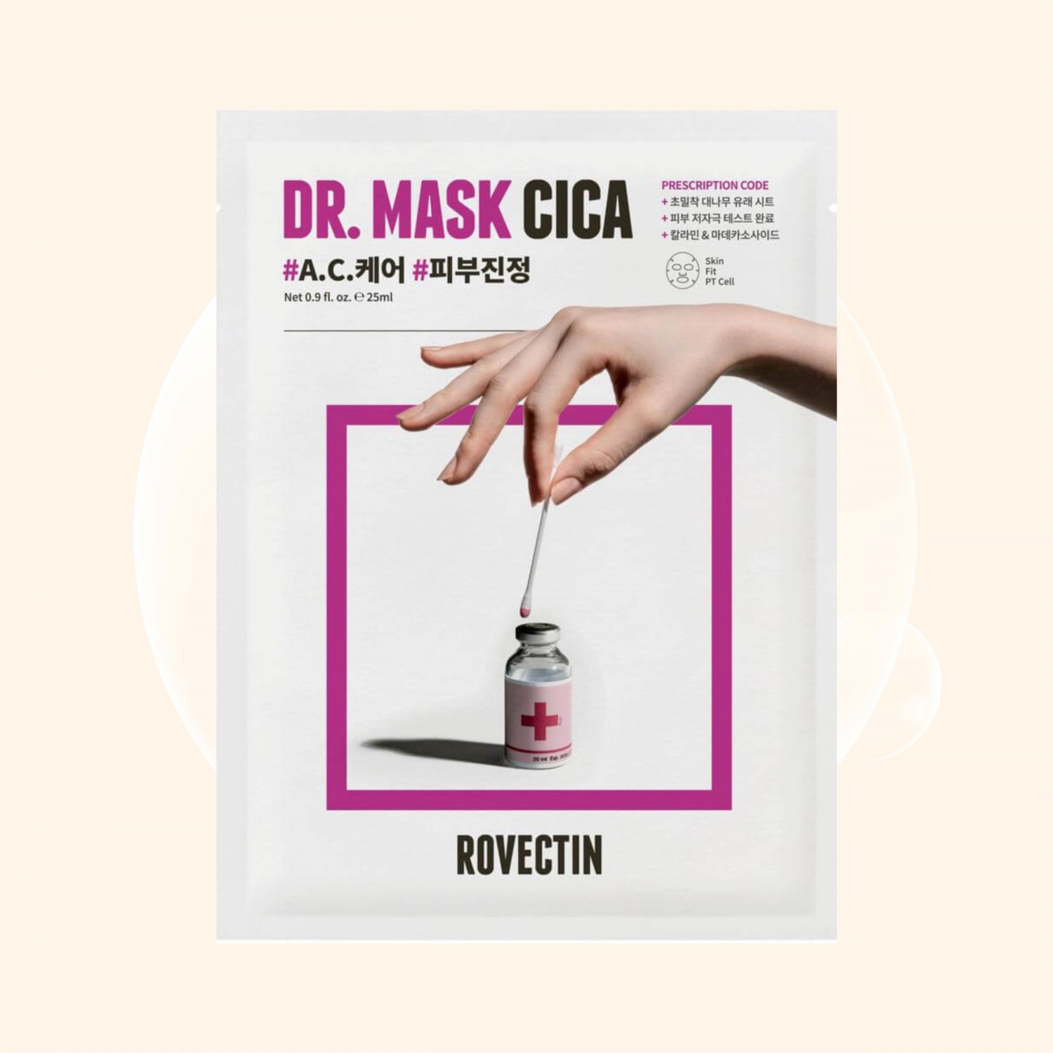 Rovectin Skin Essentials Dr. Mask Cica 25 мл