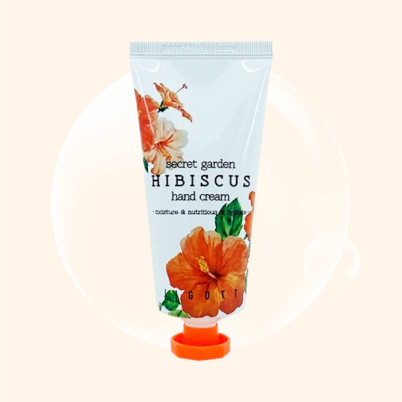 Jigott Secret Garden Hibiscus Hand Cream 100 мл