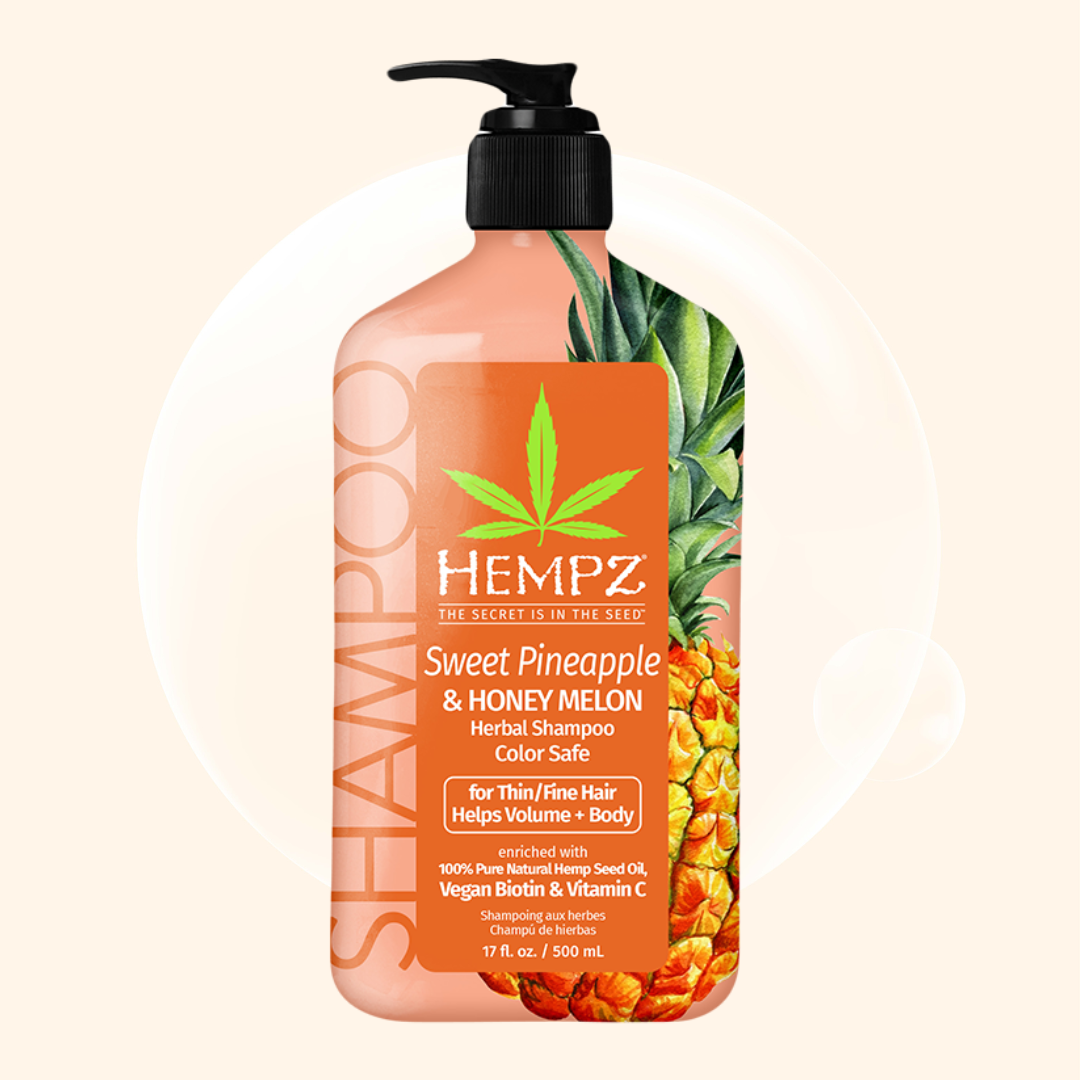 HEMPZ Sweet Pineapple and Honey Melon Herbal Volumizing Shampoo 500 мл 500 мл
