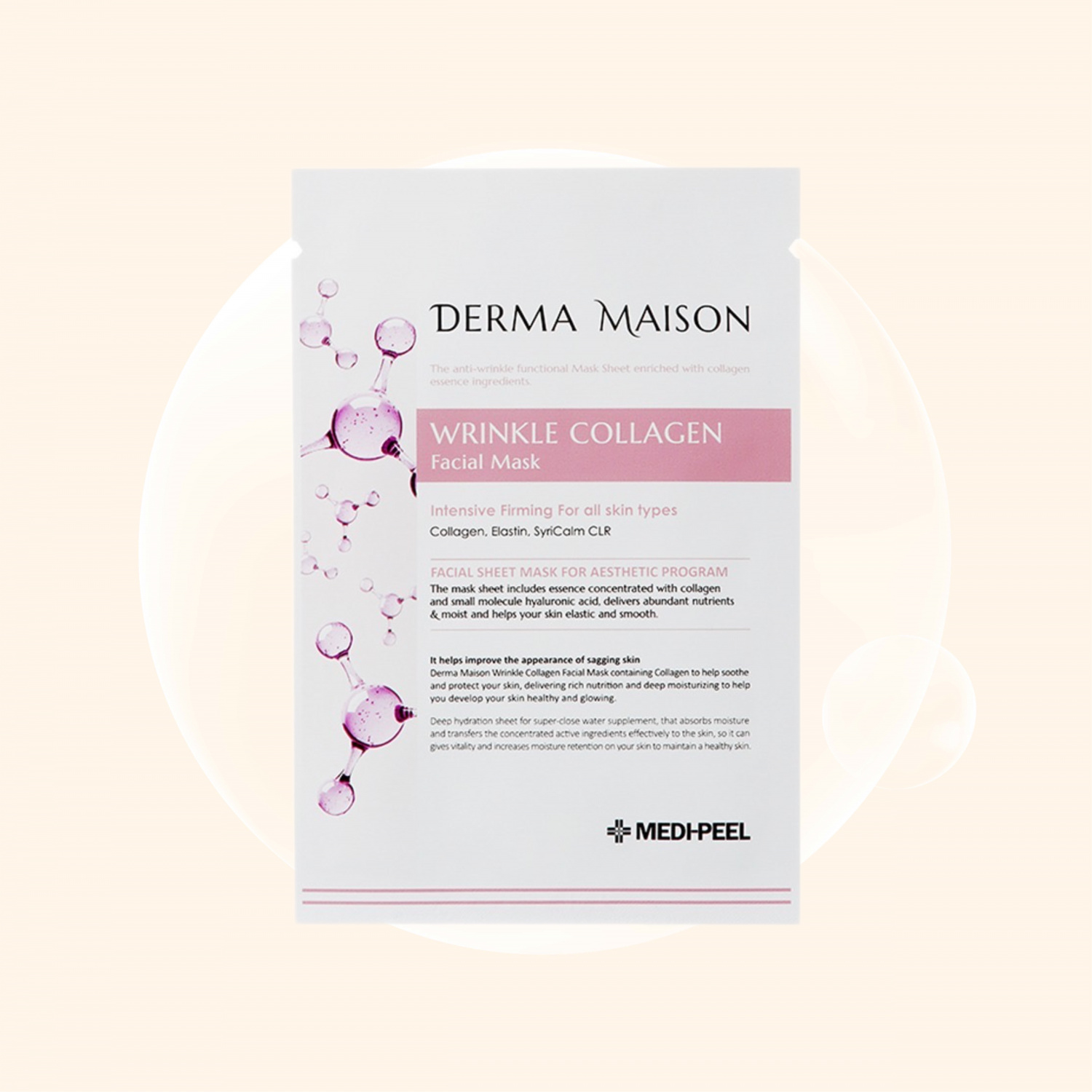 Medi-Peel Derma Maison Wrinkle Collagen Facial Mask 25 г