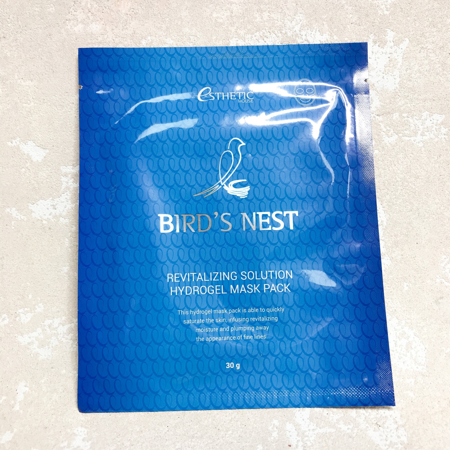 Esthetic House Bird's Nest Revitalizing Hydrogel Mask Pack 28 мл
