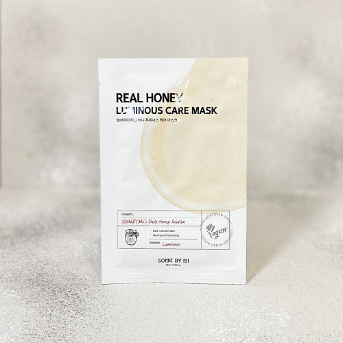 Some By Mi Real Honey Luminous Care Mask 20 мл