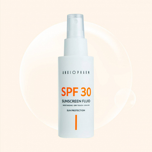 ANGIOPHARM Sunscreen Fluid SPF 30 100 мл