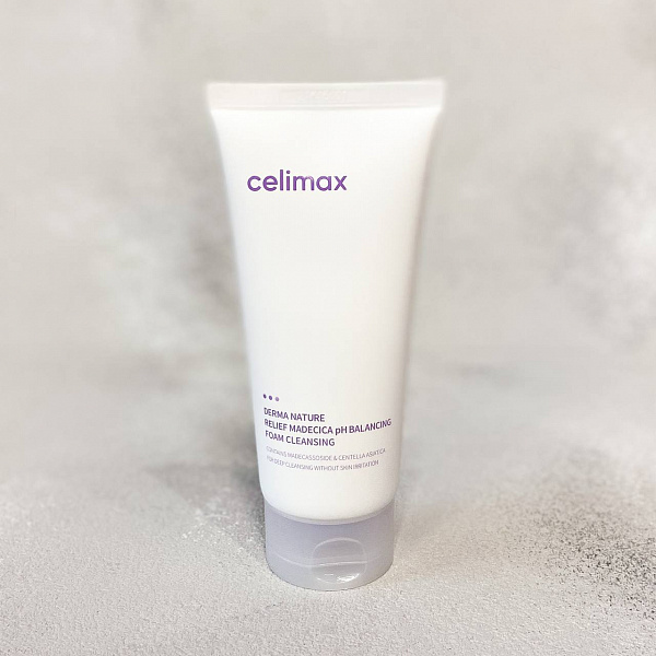 Celimax Derma Nature Relief Madecica pH Balancing Foam Cleansing 150 мл