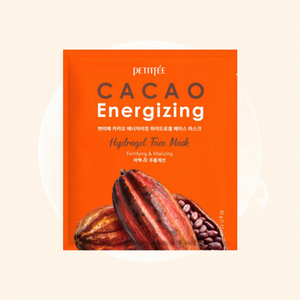 Petitfee Cacao Energizing Hydrogel Face Mask 32 г