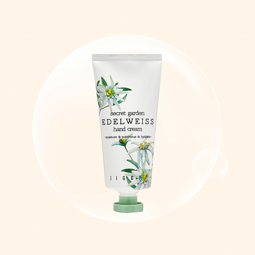 Jigott Secret Garden Edelweiss Hand Cream 100 мл