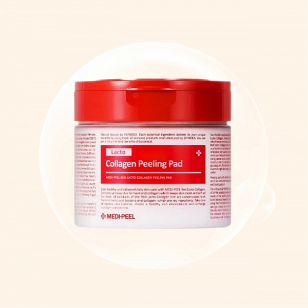Medi-peel Red Lacto Collagen Peeling Pad 70 шт
