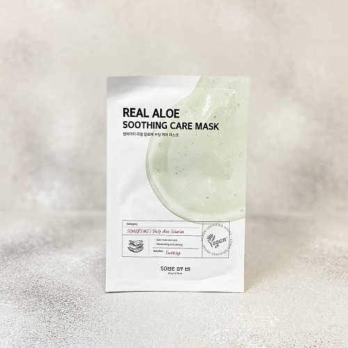 Some By Mi Real Aloe Soothig Mask 20 мл