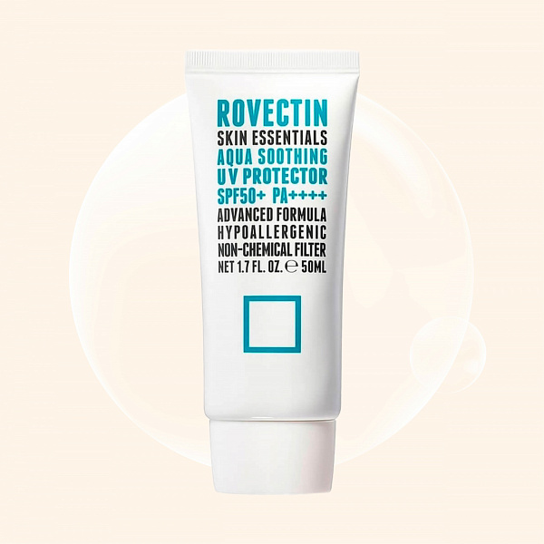 Rovectin Skin Essentials Aqua Soothing UV Protector SPF 50+ PA++++ 50 мл