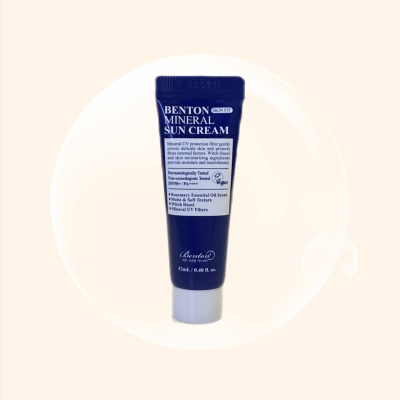 Benton Skin Fit Mineral Sun Cream SPF 50+ PA++++ 12 мл