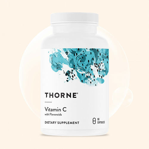 Thorne Vitamin C with Flavonoids, 90 Capsules 90 капсул