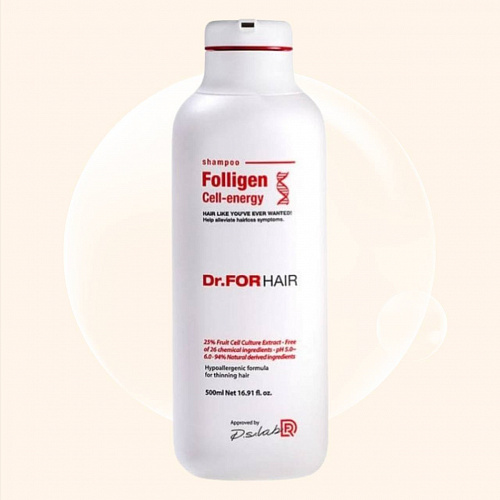Dr. ForHair Folligen Cell-Energy Shampoo 500 ml 500 мл