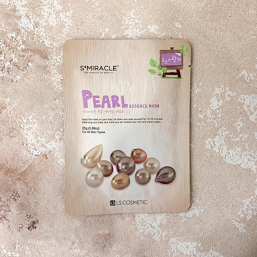 S+Miracle Pearl  Essence Mask 25 г