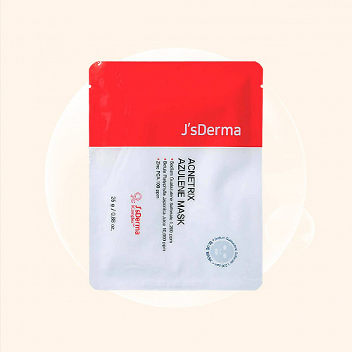JsDerma Acnetrix Azulene Mask 25 г