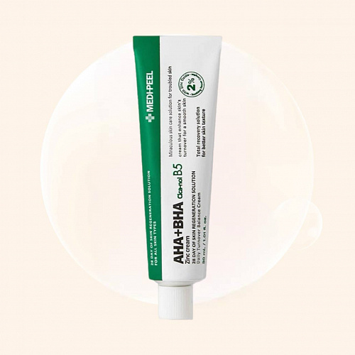 Medi-Peel AHA BHA Zinc Cica-Nol B5 Cream 30 мл