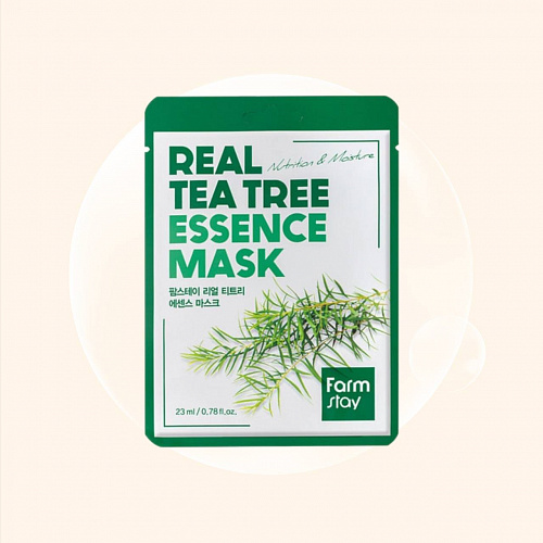 FarmStay Real Tea Tree Essence Mask 23 г