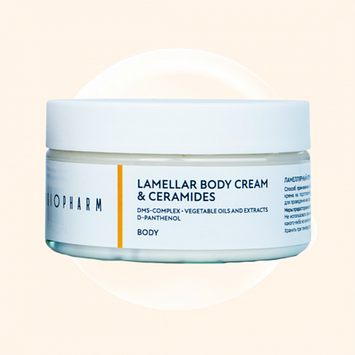 ANGIOPHARM Lamellar Body Cream With Ceramides 200 мл