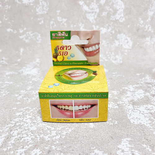 Herbal Clove Toothpaste_Ananas 25 г