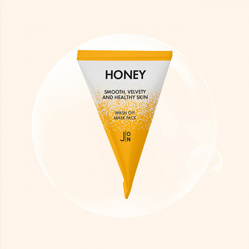 J:ON Honey Smooth Velvety Healthy Skin Wash Off Mask Pack 5 мл