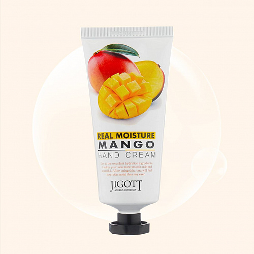 Jigott Real Moisture Mango Hand Cream 100 мл