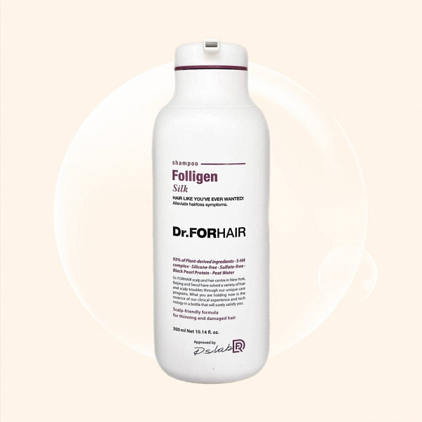 Dr.Forhair Folligen Silk Shampoo 300 ml 300 мл