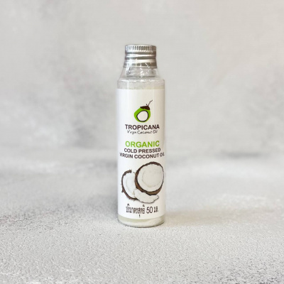Tropicana Organic Cold Pressed Virgin Coconut Oil 50мл