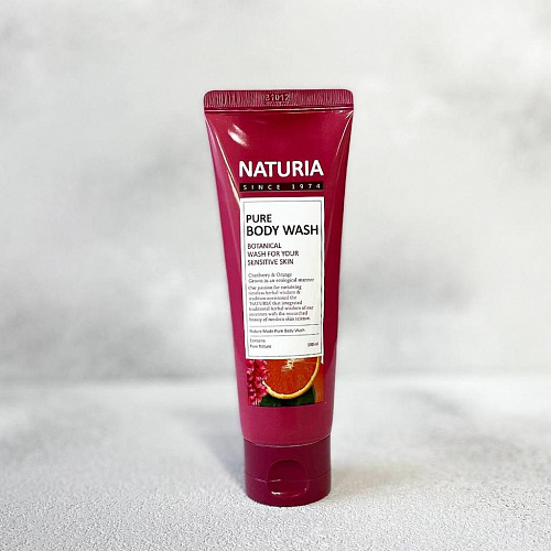 Naturia Pure Body Wash Cranberry & Orange 100 мл