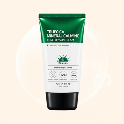 Some By Mi Truecica Mineral Calming Tone-Up Suncream 50 PA++++ 50 мл