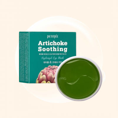 Petitfee Artichoke Soothing Hydrogel Eye Mask 84 г