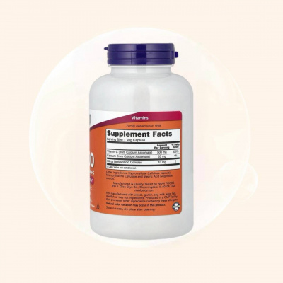 Now C-500 ASCORBATE 250 VCAPS
