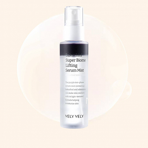 Vely Vely Bakuchiol Super Biome Lifting Serum Mist 100 мл