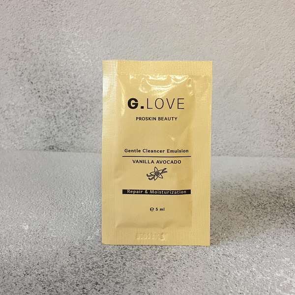 G.LOVE Gentle Cleancer Emulsion Vanilla Avocado пробник