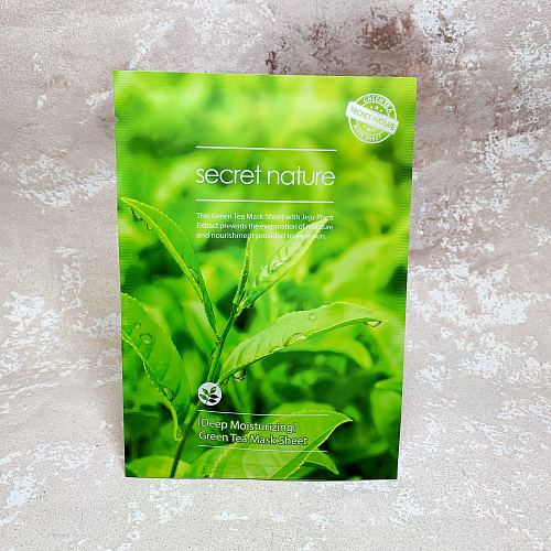Secret Nature Mask Sheet Green tea 25 г