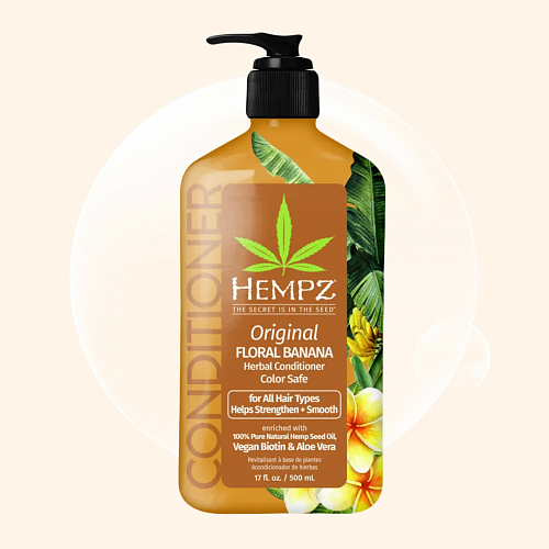 Hempz Original Herbal Conditioner For Damaged & Color Treated Hair 500 ml 500 мл