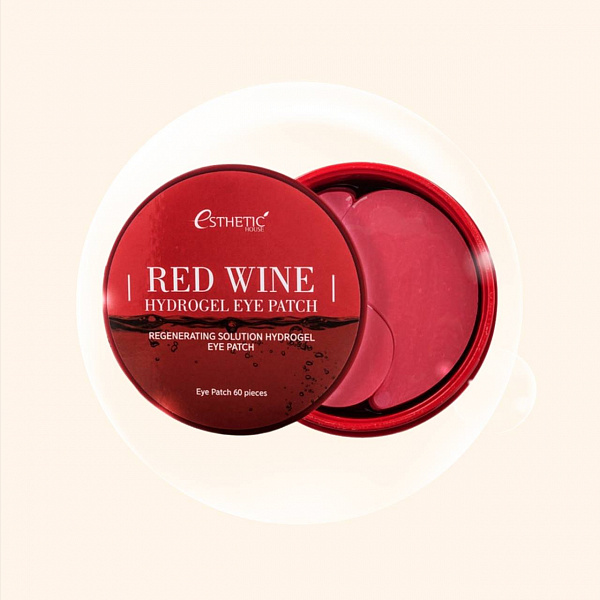 Esthetic House Red Wine Hydrogel Eye Patch 1,4 г