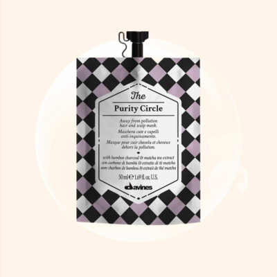 Davines The Circle Chronicles The Purity Circle Detoxifying Natural Hair And Scalp Mask 50 мл