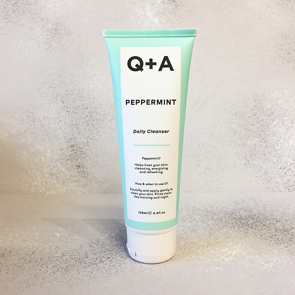 Q+A Peppermint Daily Cleanser 125ml