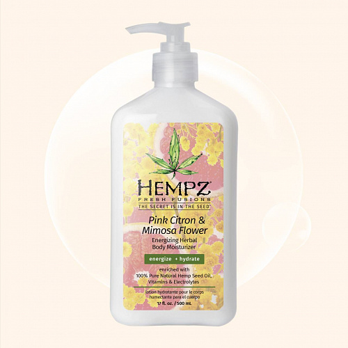 Hempz Pink Citron & MimosaFlover Herbal Body Moisturizer 500 мл