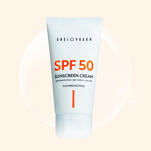 ANGIOPHARM Sunscreen Face Cream SPF50 50 мл
