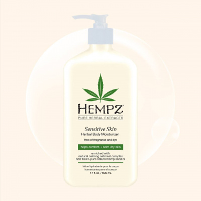 Hempz Sensitive Skin Herbal Moistrizer 500 мл